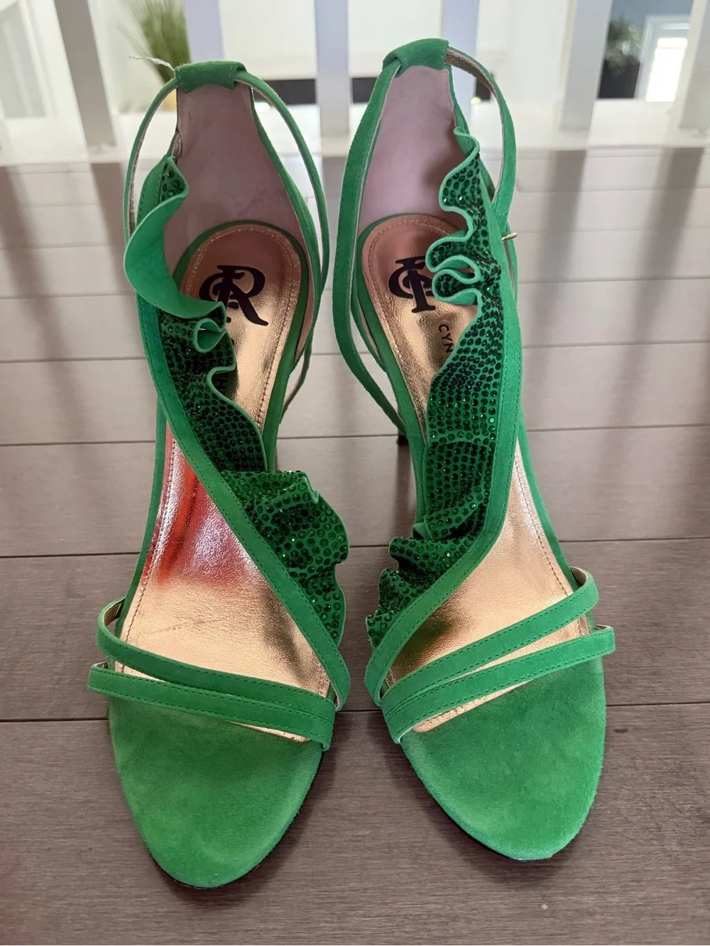 Cynthia Richard Florence Emerald Green Sandal